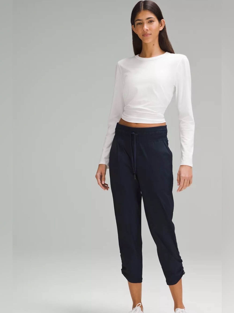 lululemon athletica Black Cropped Ankle Pants
